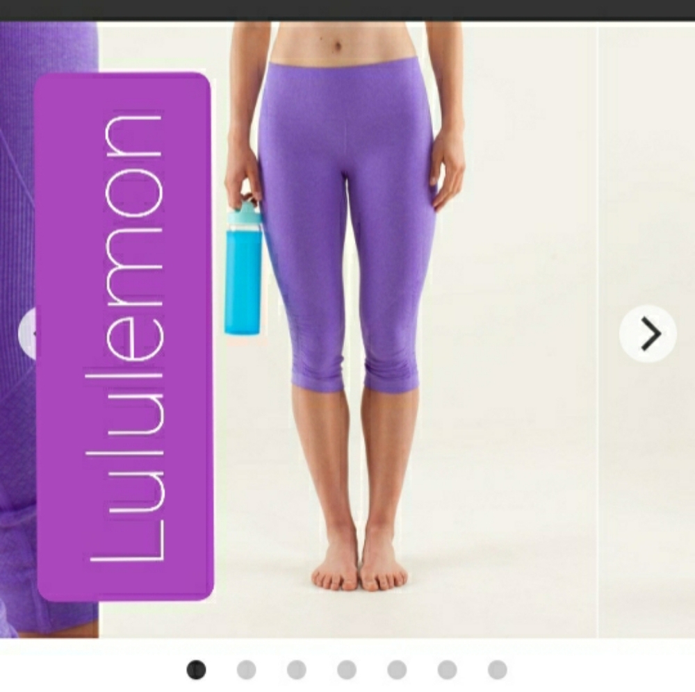 NWOT Lululemon In The Flow Crop